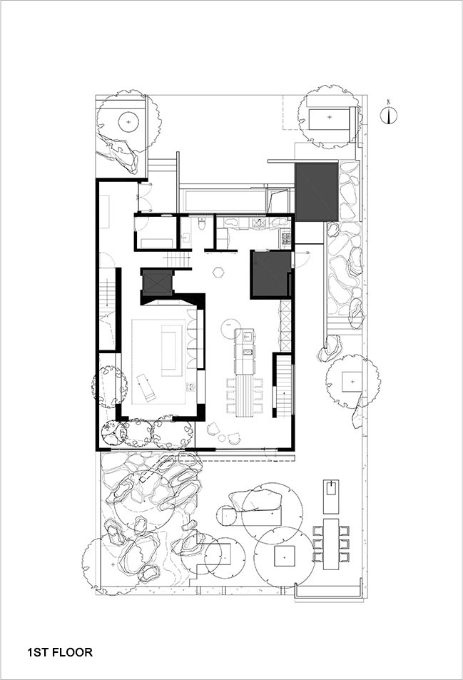 House J by Atelier About Architecture | The Overlaid Gardens