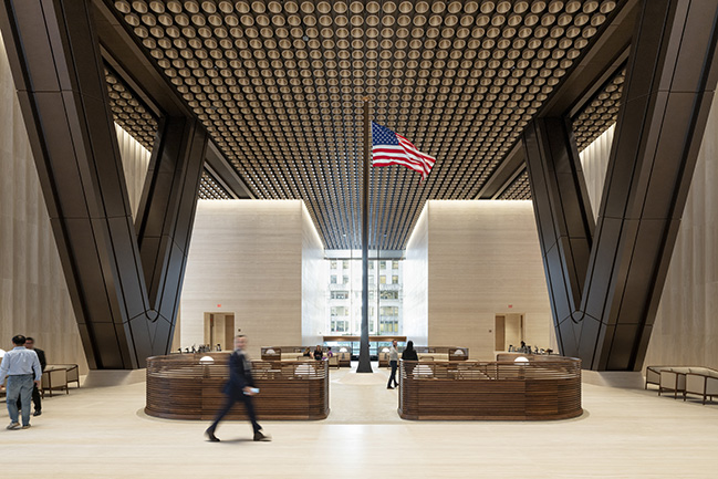 Foster + Partners-designed new global headquarters for JPMorganChase completed