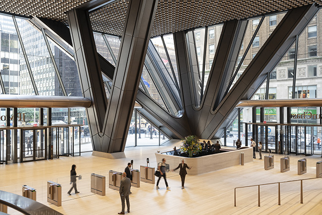 Foster + Partners-designed new global headquarters for JPMorganChase completed