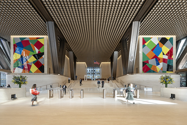 Foster + Partners-designed new global headquarters for JPMorganChase completed