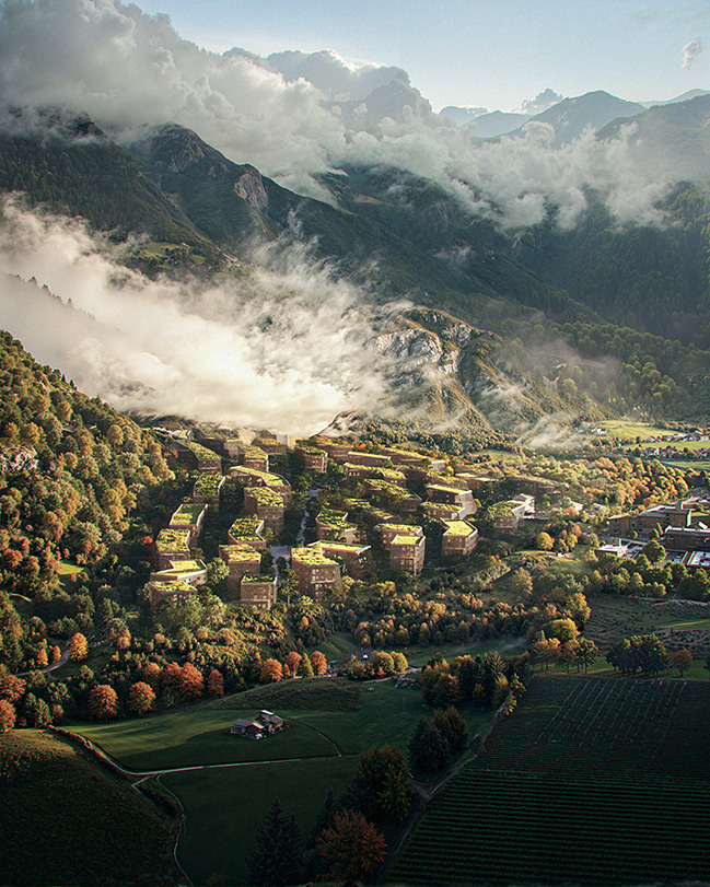 RENNERIA by NOA | A new neighborhood in the Dolomites