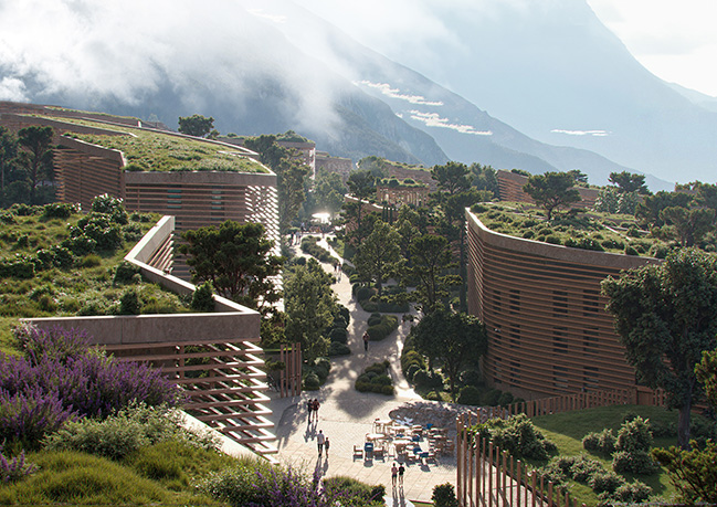RENNERIA by NOA | A new neighborhood in the Dolomites