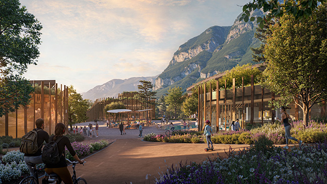 RENNERIA by NOA | A new neighborhood in the Dolomites