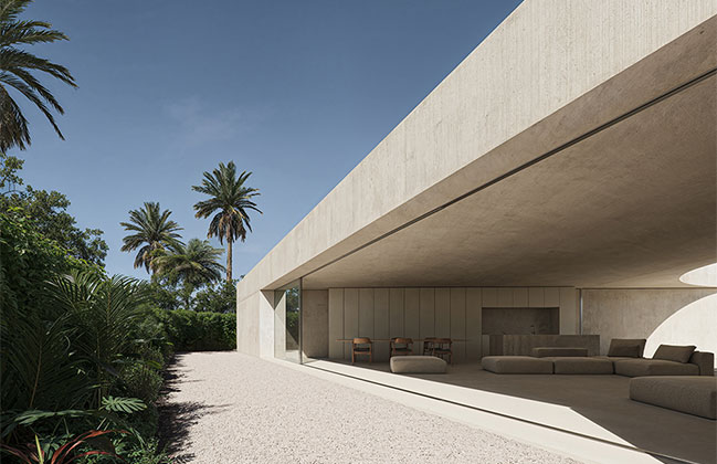 Shatt Al-Arab House by Fran Silvestre Arquitectos