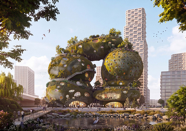 Rotterdam Rocks! by MVRDV wins competition for Shift Embassy
