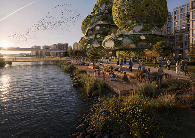 Rotterdam Rocks! by MVRDV wins competition for Shift Embassy