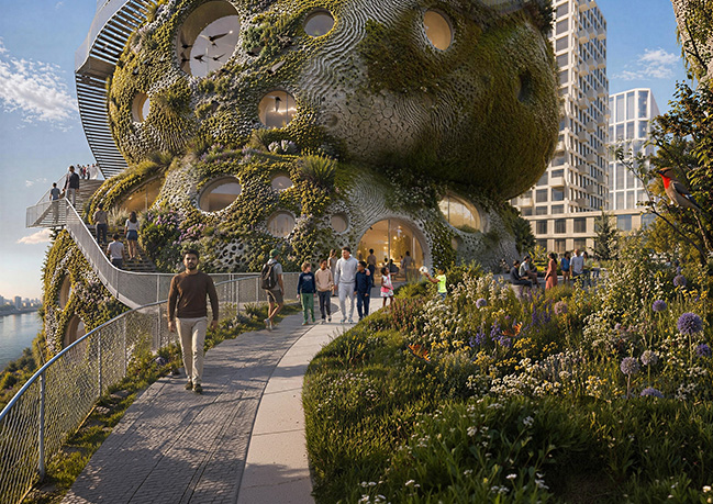 Rotterdam Rocks! by MVRDV wins competition for Shift Embassy