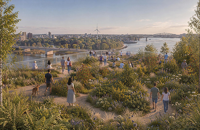 Rotterdam Rocks! by MVRDV wins competition for Shift Embassy