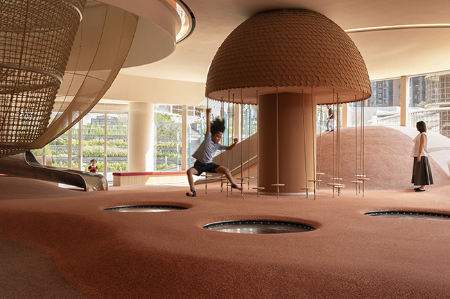 Pavilia Farm by Snøhetta | Urban Community and Farming