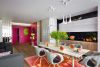 Colorful contemporary apartment in St. Petersburg