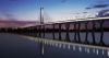 New three-kilometre bridge of St Lawrence river