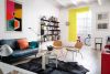Colourful apartment by Egue y Seta