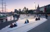 Niederhafen River Promenade by Zaha Hadid Architects