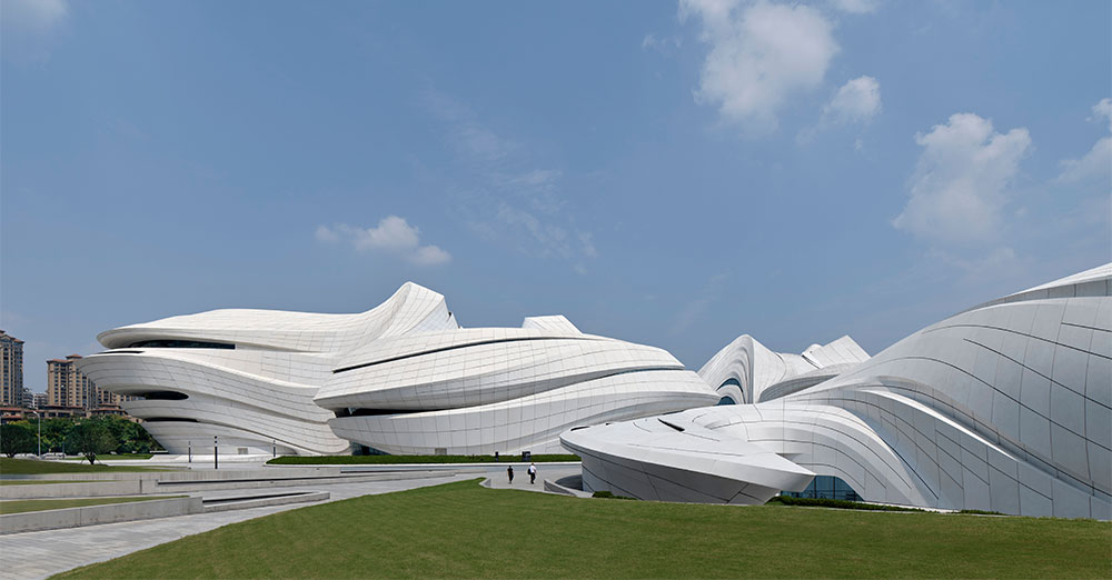 Changsha Meixihu International Culture and Arts Centre by Zaha Hadid ...