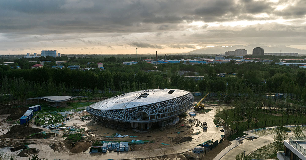 MAD Architects reveals the latest construction details of Aranya Cloud ...
